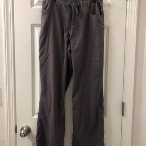 Grey's Anatomy Women's Charcoal Grey Scrub Bottoms in Size Medium